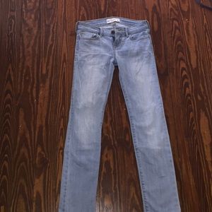 Denim light wash Abercrombie jeans